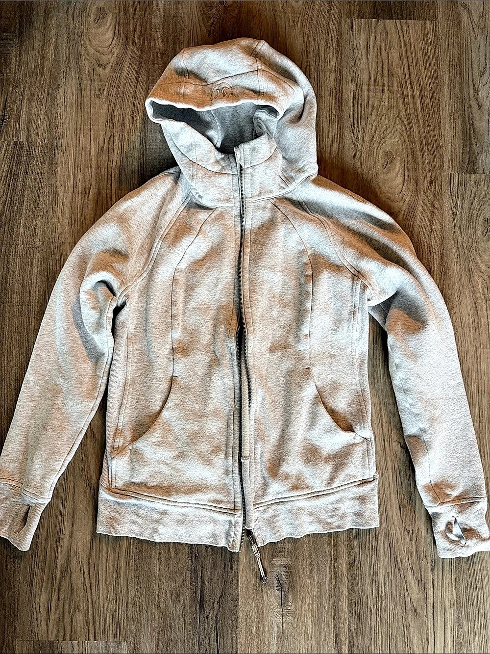 Lululemon Scuba Full-Zip Hoodie in Gray